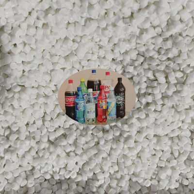 Material de garrafa de plástico de Coca Cola Grânulos de PET Pastilhas de tereftalato de polietileno